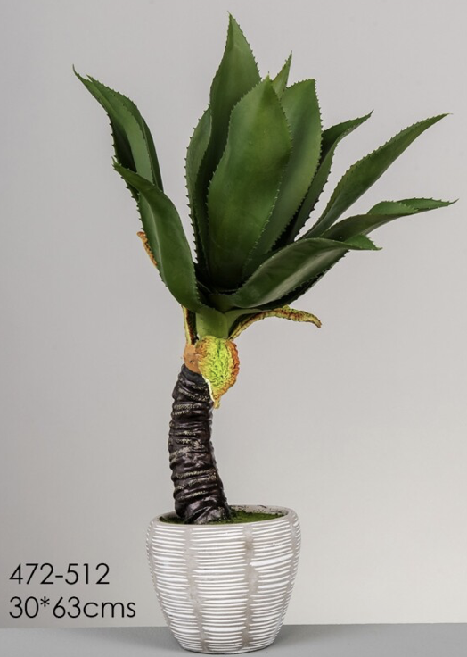 DECO 472-512 POT ALOE 30*63 cm