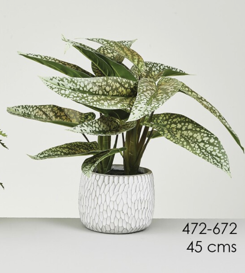 DECO 472-672 POT SYNGONIUM REAL TOUCH 45 cm