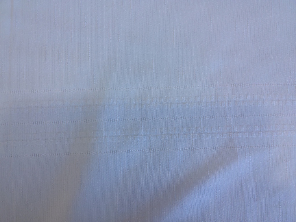 AT TISSU VOILE BLANC FRISES AT009 2,80m
