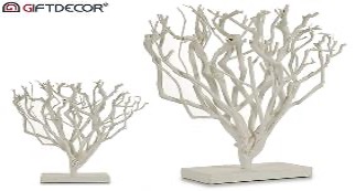 DECO 55337 ARBRE DECORATIF BOIS BLANC BRANCHES
