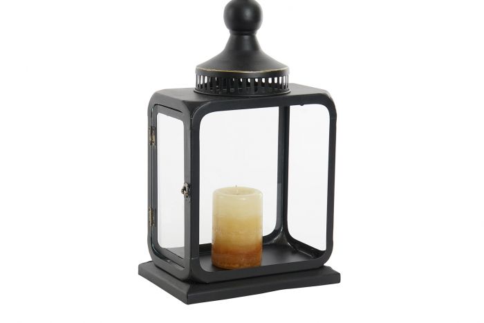 DECO FA-161327 LAMPE METAL GLASS 21X13,5X45 45 BLACK