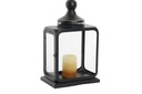 DECO FA-161327 LAMPE METAL GLASS 21X13,5X45 45 BLACK
