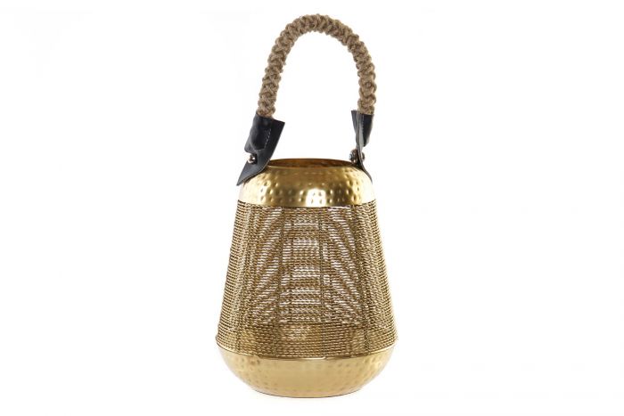 DECO PV-161879 CHANDELIER HOLDER METAL ROPE 20X28,5 GOLDEN