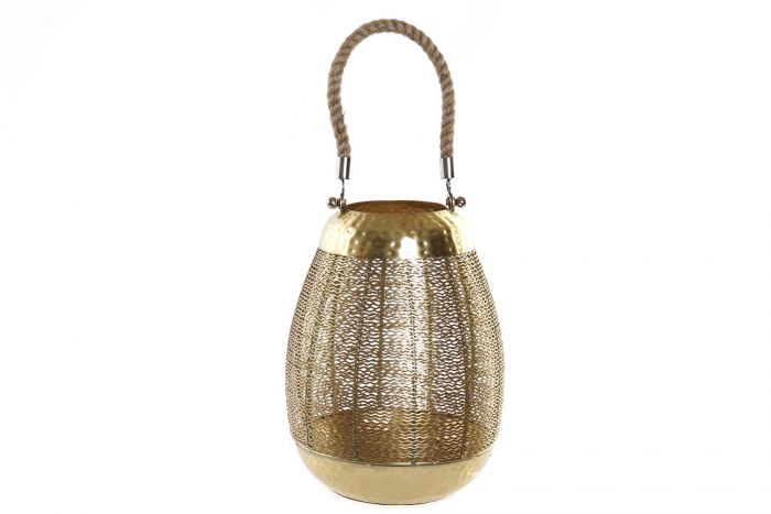 DECO PV-161880 CHANDELIER HOLDER METAL ROPE 22X30 GOLDEN