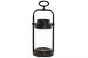 DECO PV-164826 CHANDELIER HOLDER METAL GLASS 15X15X39 DARK GRAY