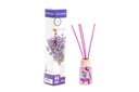 DECO DA-121886 DIFFUSEUR DE PARFUM VERRE 4X4X20 30 ML. LAVANDE
