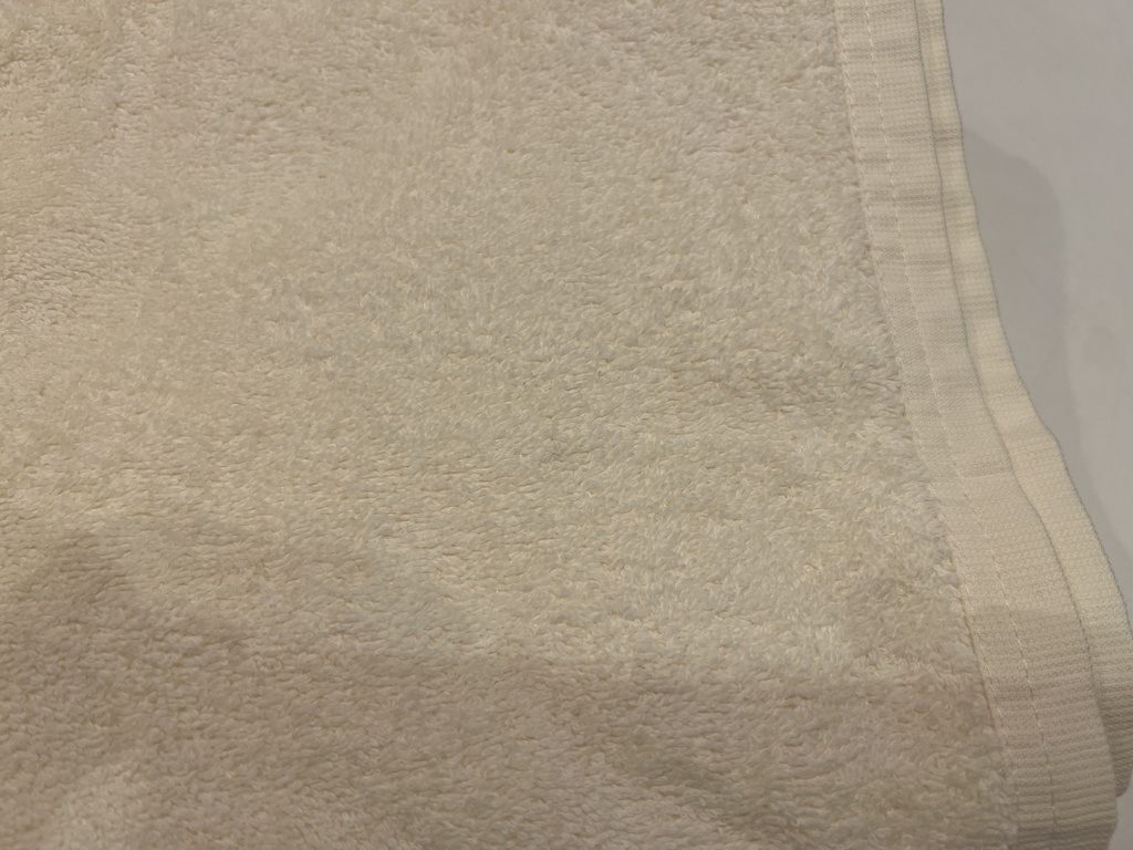 LL AL SERVIETTE DE TOILETTE 50X100 100% COT 500GR/M2 IVOIRE SIENNE
