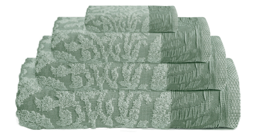 LL TL SERVIETTE ALECRIM 50x100 VERT 100% COTON