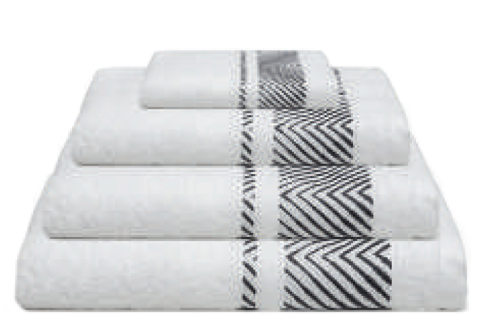 LL TL SERVIETTE CENTEIO 100x150 BLANC 100% COTON