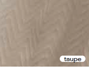 LL TL COUVRE LIT HOTEL 2 180x270+1 TAIE 40x60 80%COTON-20%PES TAUPE