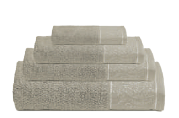LL TL  SERVIETTE CHICORIA 70x140 BEIGE 100% COTON