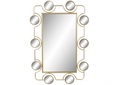 DECO MB-181219 MIROIR METAL PVC 70X2X100 DORE