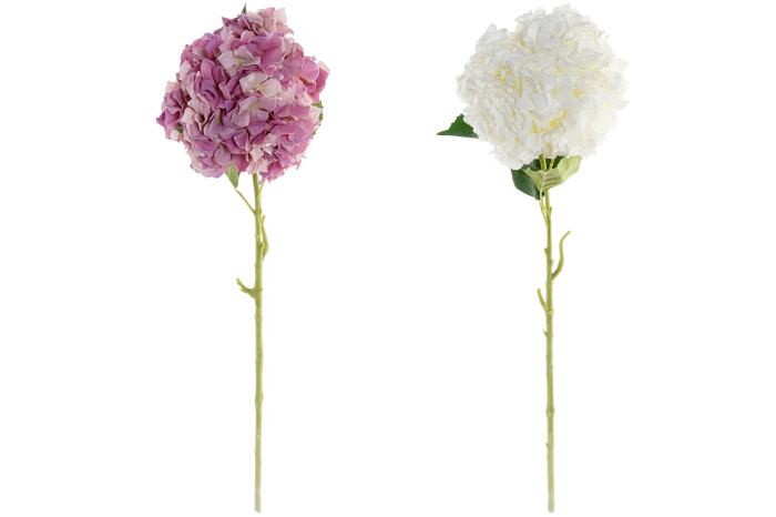 DECO JA-165817 FLEUR PE IRON 15X15X80 HYDRANGEA 2 MOD.