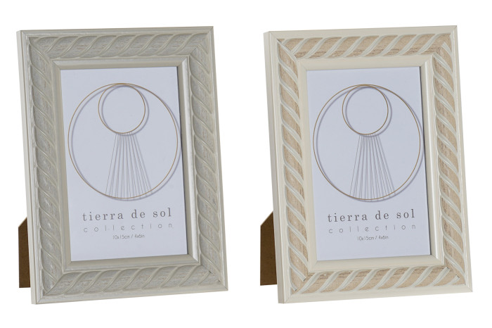 DECO MF-171666 CADRE PHOTO PS GLASS 10X15 15X2X20 2 MOD.
