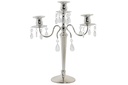 DECO PV-171341 CHANDELIER METAL ACRYLIC 28X11X37 SILVER