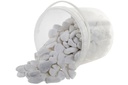 DECO DH-165052 DECORATION STONE PVC 16,5X15,5 3,8 KG. CUBE BLANC
