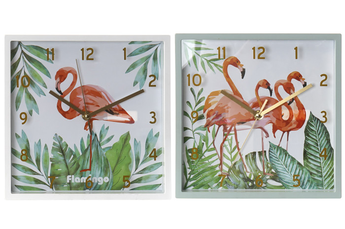 DECO RE-156776 HORLOGE PVC 24X5X24 2 MOD.
