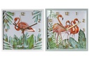 DECO RE-156776 HORLOGE PVC 24X5X24 2 MOD.