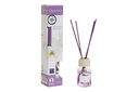 DECO DA-160284 DIFFUSEUR PARFUM VERRE 4X4X20 30 ML. ORCHIDÅE