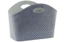 DECO DC-162566 PORTE-REVUES POLYESTER CARTON 40X30X30 LOSANGES