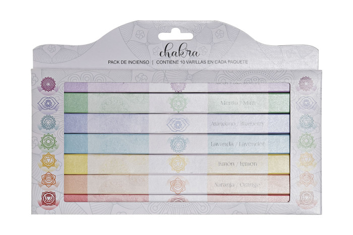 DECO IN-186241 ENCENS STICK SET 70 ARÔME 27X2,5X19 7 AR MES