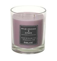 DECO 730713 BOUGIE WICK X2 WILD ORCHID&AMBER D85MM 315G PER BOUGIE BURN TI