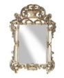 DECO 730045 MIROIR ARIANNA 1270X870MM AGED PLATINUM RESIN