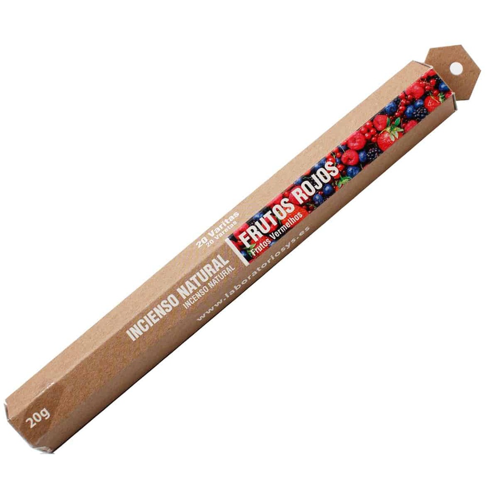 DECO 3833 ENCENS NATURAL SYS 20 STICK FRUTOS ROJOS