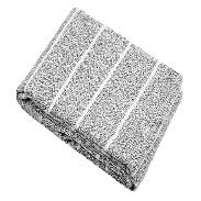 LL P66027002 HOMELY JETE DE LIT 230X250 ANTHRACITE 80%CO 20%PE  PCB 6