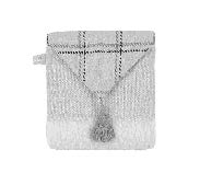 LL SAC47254001 BAHN POCHETTE 20X15 GRIS 90%CO 10%PE PCB 12