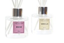 DECO DA-186109 DIFFUSEUR DE PARFUM VERRE 5X5X6 50 ML, ROSES D'AR