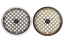 DECO RE-146834 PENDULE BOIS VERRE 60X6X60 2 MOD.