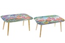 DECO MB-155661 TABLE CAFÉ MDF 100X60 5KG FLAMMAND 2 MOD.