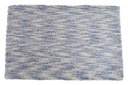 DECO TX-146028  TAPIS  POLYESTER 120X180X2,5 19,4 ZIG ZAG SKY BLUE