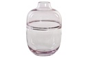 DECO JV-172479 VASE GLASS 17X17X25 17,5 PINK