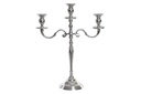 DECO AL-152047 CHANDELIER ALUMINIUM 34X12X41 3 BOUGIES CHROME