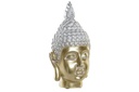 DECO RF-181787 FIGURE RÉSINE 18X18X34 T TE BOUDDHA DORÉ