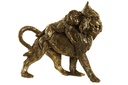 DECO RF-181318 FIGURE RÉSINE 21X8,5X18,5 SINGES DORÉ