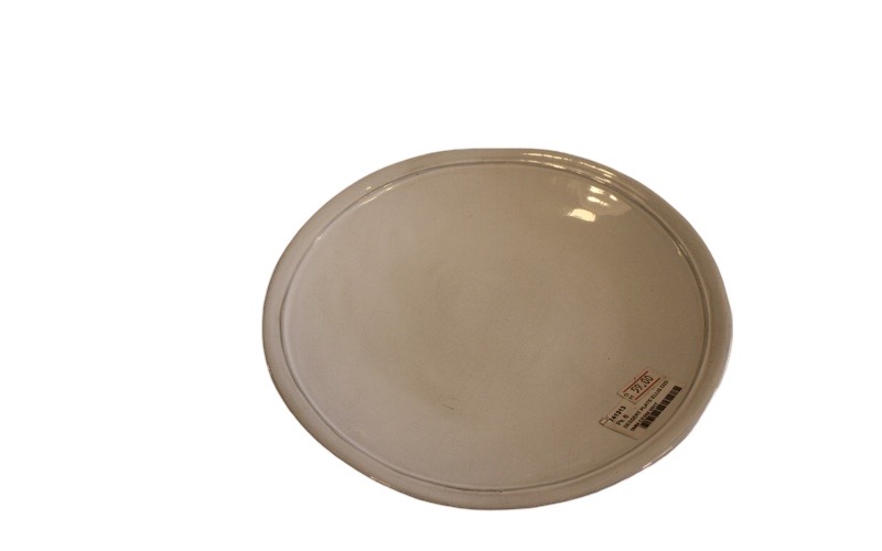 DECO 741313 DESSERT PLATE ELLIS D 230MM CERM WHT