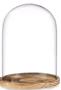 DECO P69 CLOCHE AVEC COUVERCLE EN VERRE H:26CM L:16CM