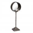 DECO 103409 PORTABOUGIES PLATA METAL / CRISTAL 20 X 14 X 60 CM