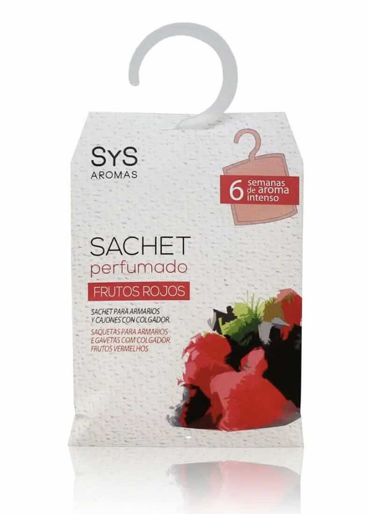 DECO 12190 SACHET PARFUME SYS 12 G. FRUITS ROUGES