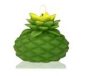 DECO 21540009 BOUGIE ANANAS MOYEN
