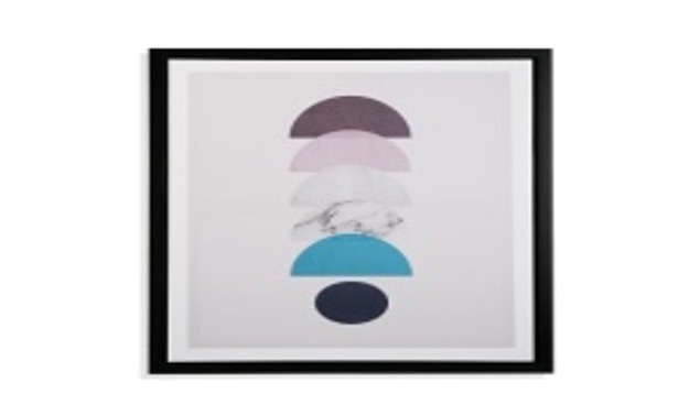 DECO 18830140 TABLEAU LUNE CERCLE