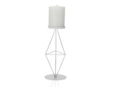 DECO 10850031 PORTE BOUGIE BLANC
