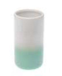 DECO 21340022 VERRE BROSSES A DENT CERAMIQUE VERT