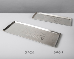 DECO 097-020 PLATEAU METAL NICKEL 55 CMS
