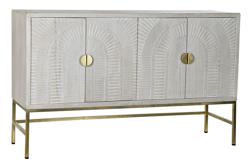 DECO MB-171090 COMMODE MANGUE LAITON 152X42X92,5 BLANC