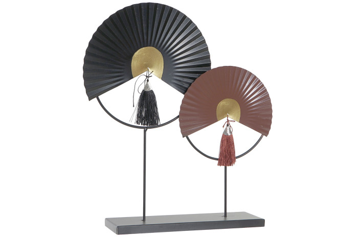 DECO LD-183336 FIGURE FER 39X9X43,5 NOIR