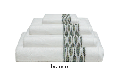 LL SERVIETTE INCENSO 70X140 BLANC 100% COTON